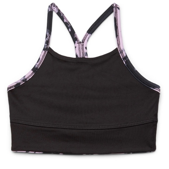 Stylish Black and Pink Women's Swim Top - Picture 6 of 6